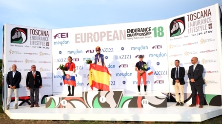 Here are the winners of the FEI Meydan European Championship Endurance Young Riders & Juniors 2018